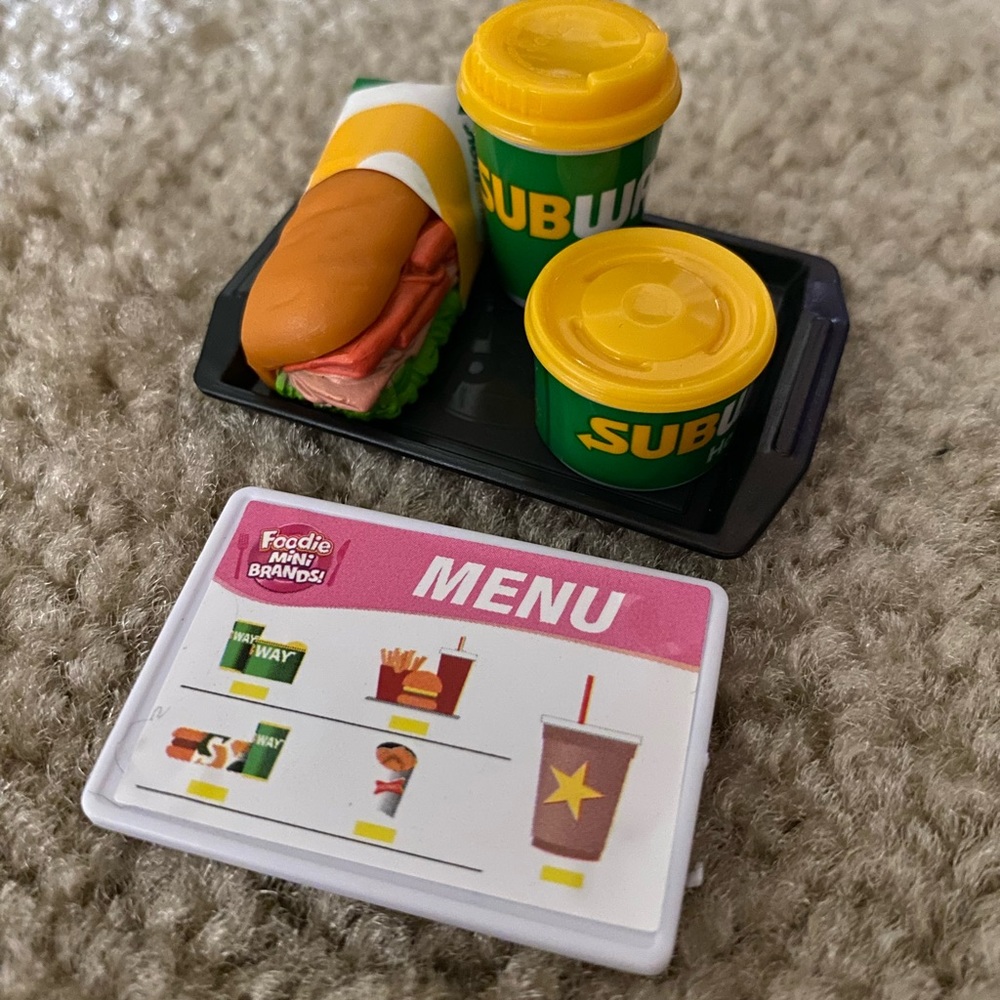 Foodie Mini Brands Subway Meal